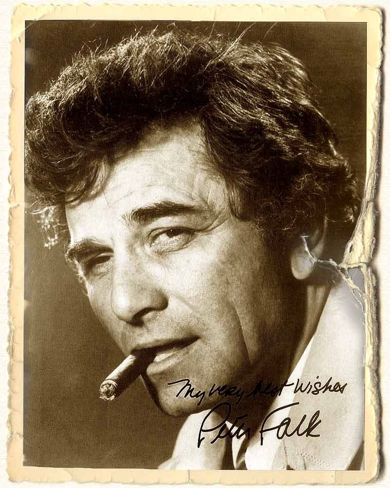 Peter Falk als Inspektor Columbo 