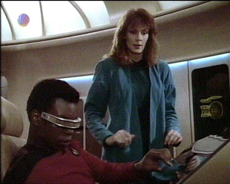 Star Trek Bilder - The Next Generation - Die geheimnisvolle Kraft