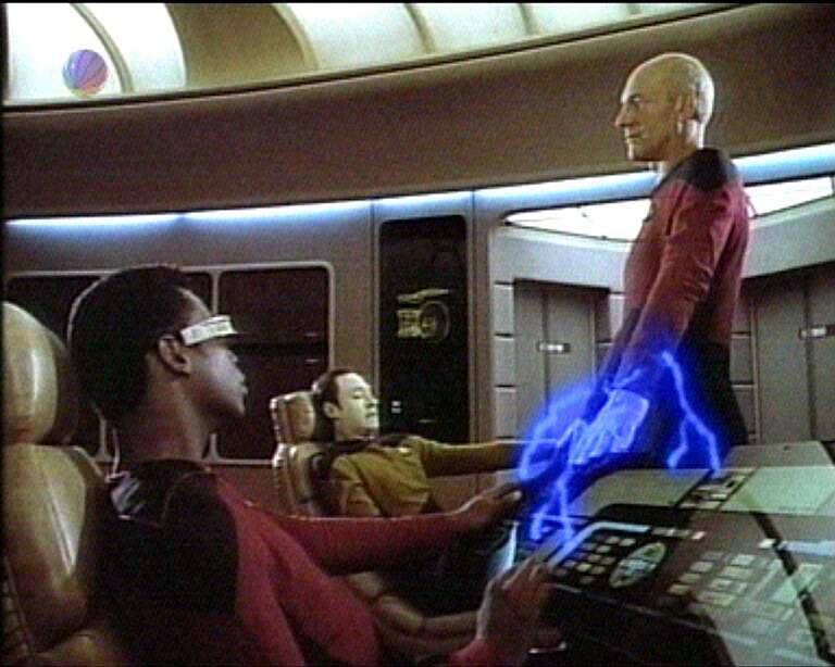 Star Trek Bilder - The Next Generation - Die geheimnisvolle Kraft