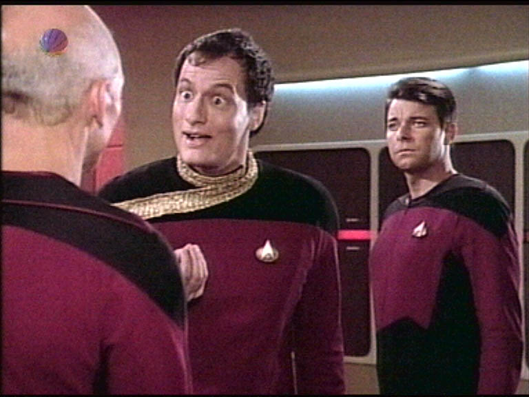 Star Trek Bilder - The Next Generation - Rikers Versuchung