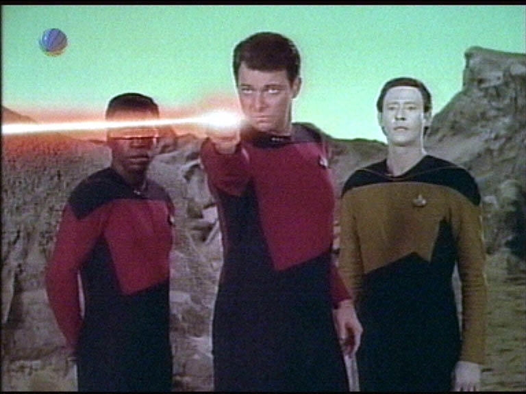 Star Trek Bilder - The Next Generation - Rikers Versuchung