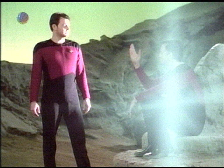 Star Trek Bilder - The Next Generation - Rikers Versuchung
