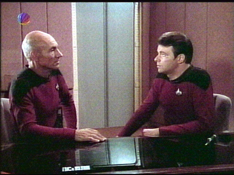 Star Trek Bilder - The Next Generation - Rikers Versuchung