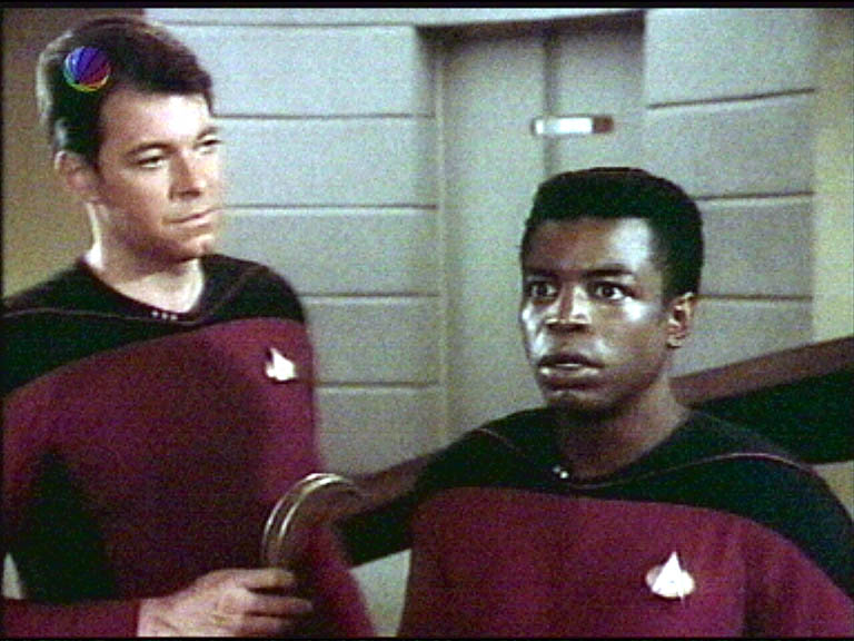 Star Trek Bilder - The Next Generation - Rikers Versuchung