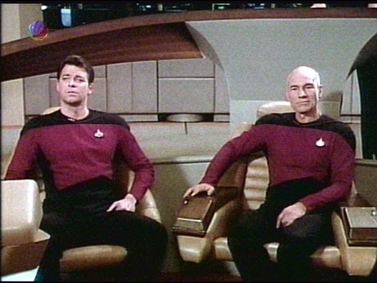 Star Trek Bilder - The Next Generation - Rikers Versuchung