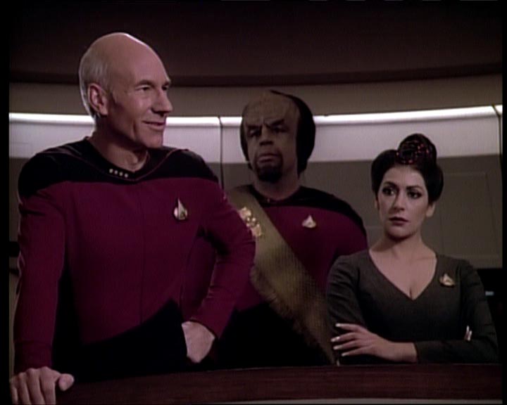 Star Trek Bilder - The Next Generation - Die Sorge der Aldeaner