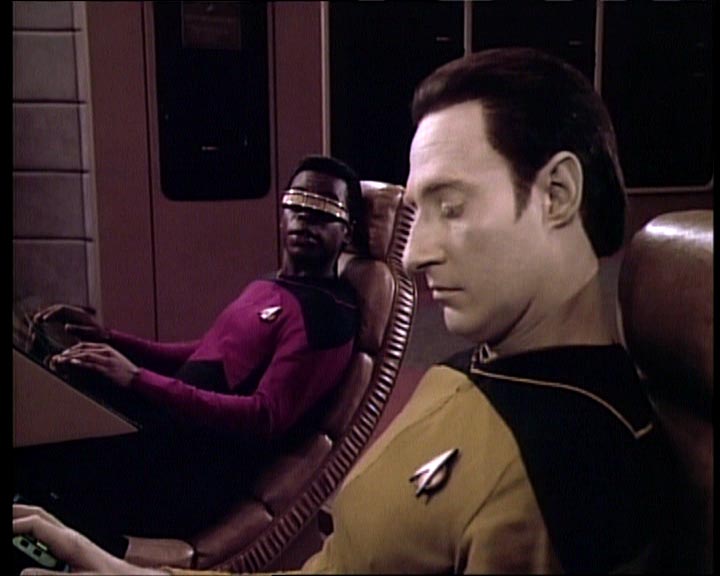 Star Trek Bilder - The Next Generation - Die Sorge der Aldeaner