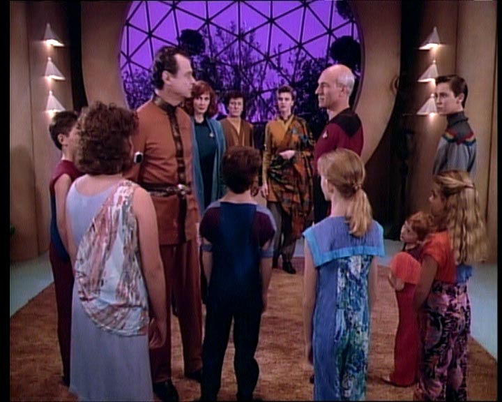 Star Trek Bilder - The Next Generation - Die Sorge der Aldeaner
