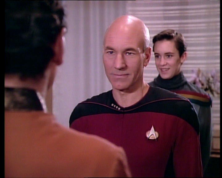 Star Trek Bilder - The Next Generation - Die Sorge der Aldeaner