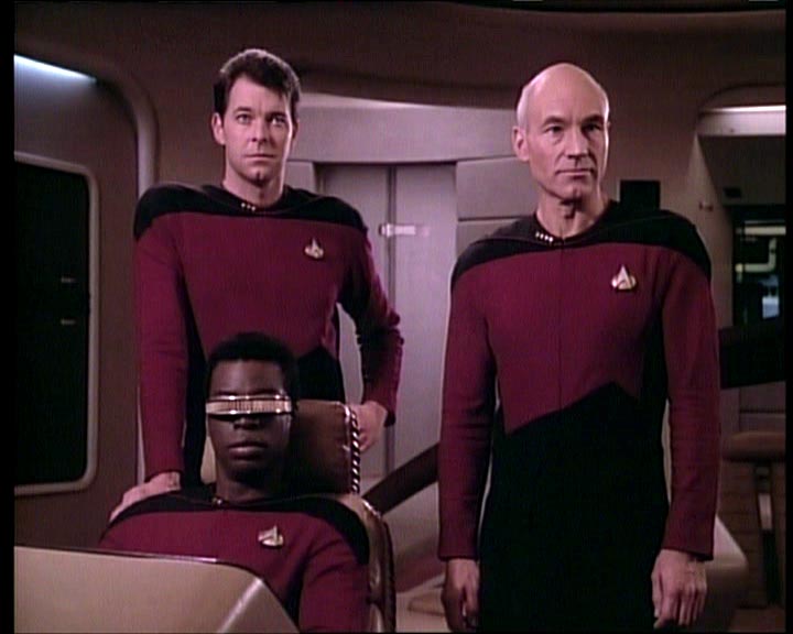 Star Trek Bilder - The Next Generation - Die Sorge der Aldeaner