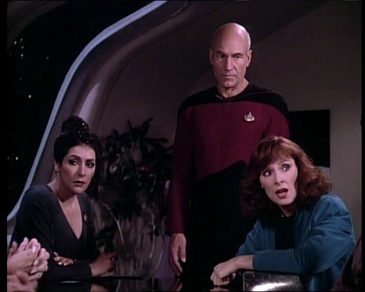 Star Trek Bilder - The Next Generation - Die Sorge der Aldeaner