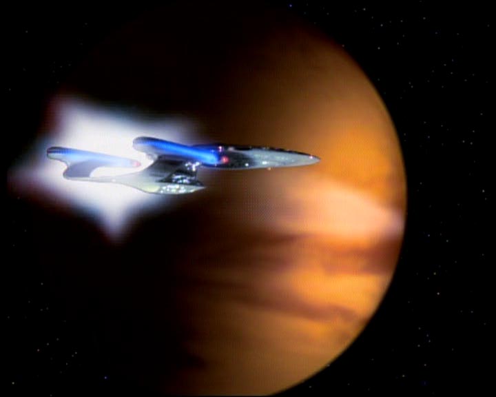 Star Trek Bilder - The Next Generation - Die Sorge der Aldeaner
