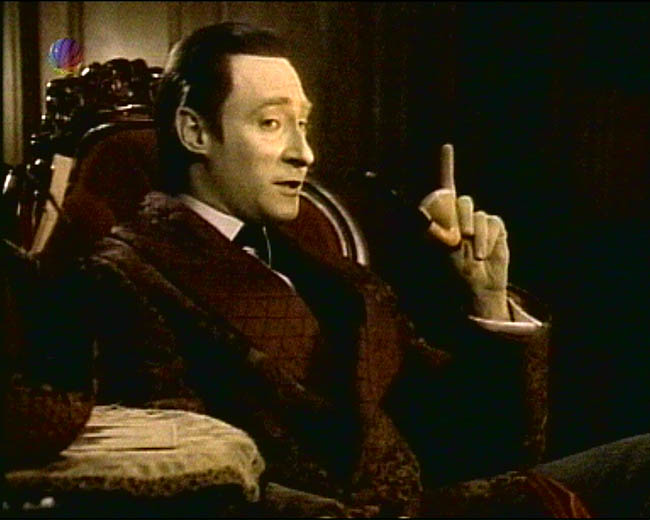 Star Trek Bilder - The Next Generation - Sherlock Data Holmes