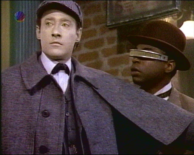 Star Trek Bilder - The Next Generation - Sherlock Data Holmes
