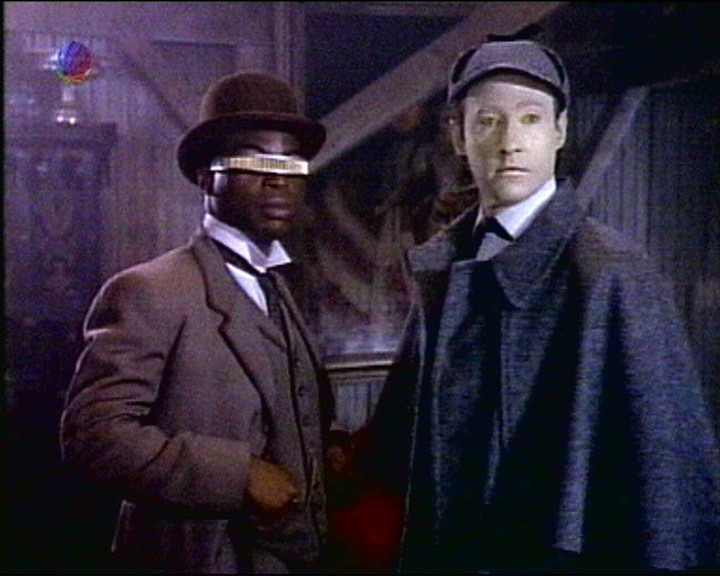 Star Trek Bilder - The Next Generation - Sherlock Data Holmes