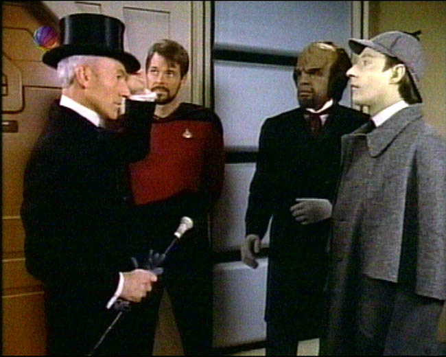 Star Trek Bilder - The Next Generation - Sherlock Data Holmes