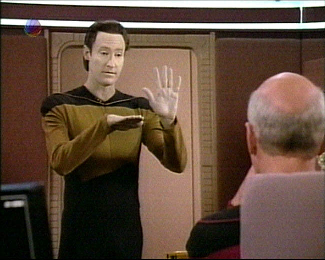 Star Trek Bilder - The Next Generation - Der stumme Vermittler