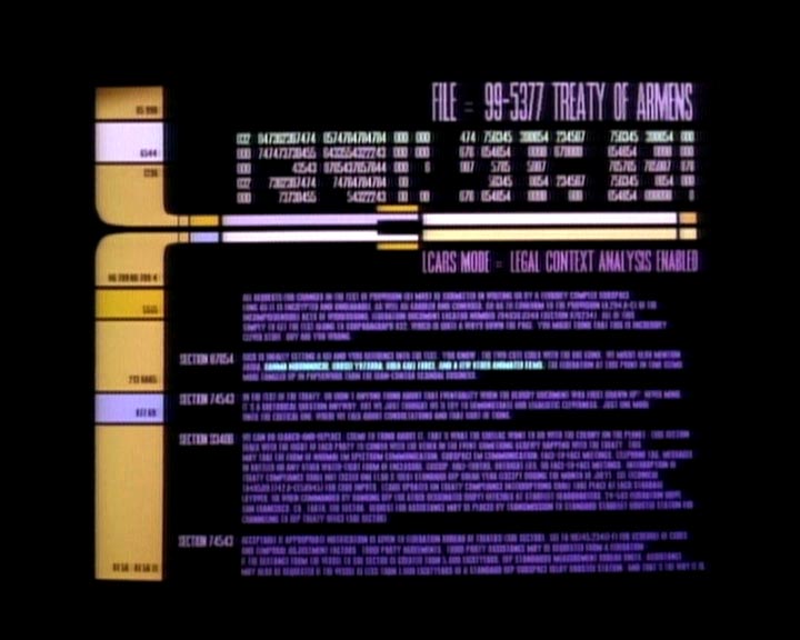 Star Trek Bilder - The Next Generation - Die Macht der Paragraphen