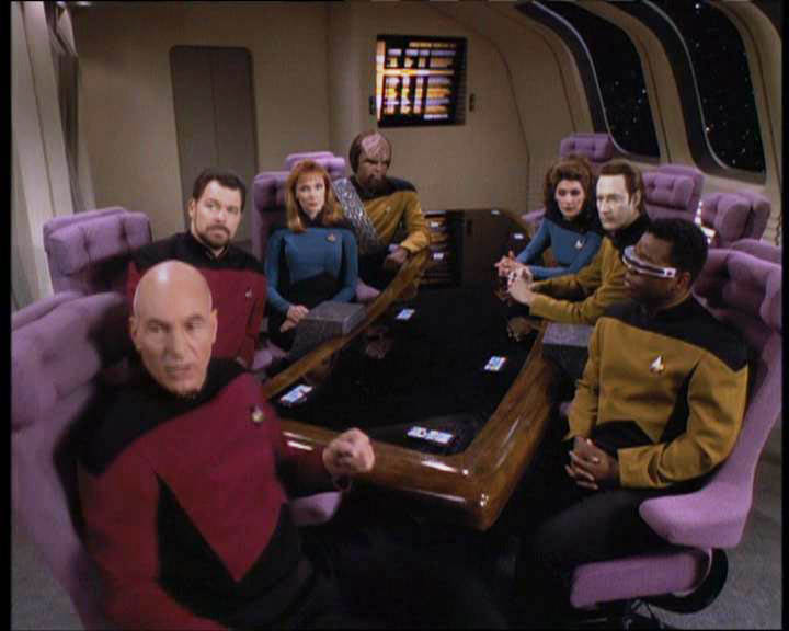 Star Trek Bilder - The Next Generation - Die Raumkatastrophe