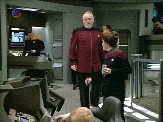 Star Trek Bilder - Voyager - Zeitschiff "Relativity"