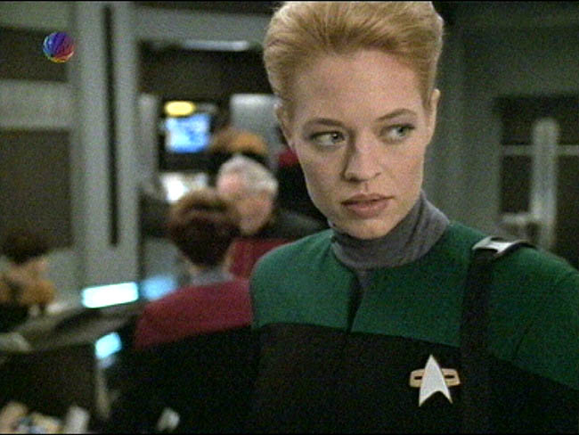 Star Trek Bilder - Voyager - Zeitschiff "Relativity"