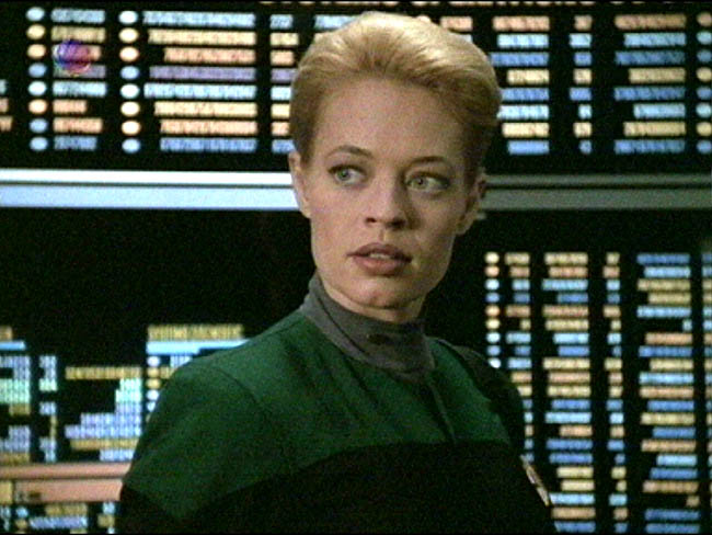 Star Trek Bilder - Voyager - Zeitschiff "Relativity"