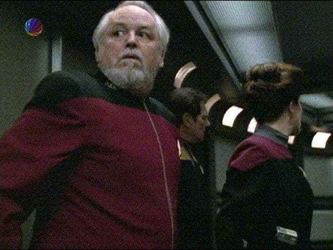 Star Trek Bilder - Voyager - Zeitschiff "Relativity"