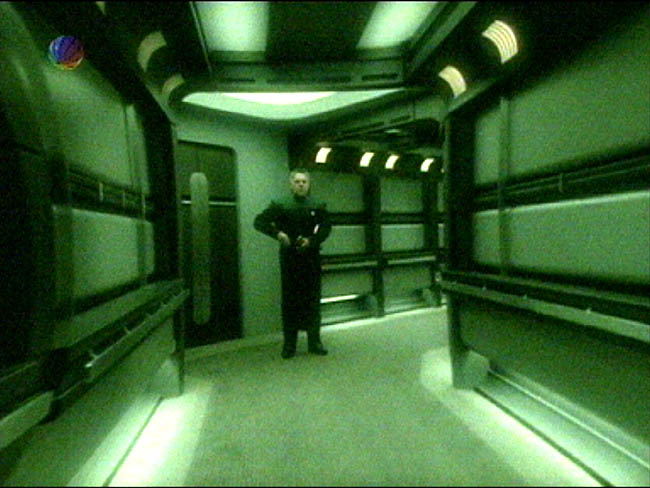 Star Trek Bilder - Voyager - Zeitschiff "Relativity"