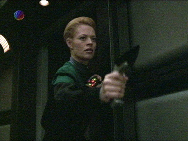Star Trek Bilder - Voyager - Zeitschiff "Relativity"
