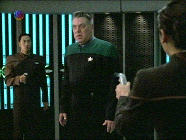 Star Trek Bilder - Voyager - Zeitschiff "Relativity"