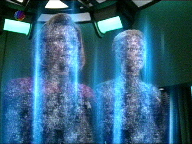 Star Trek Bilder - Voyager - Zeitschiff "Relativity"