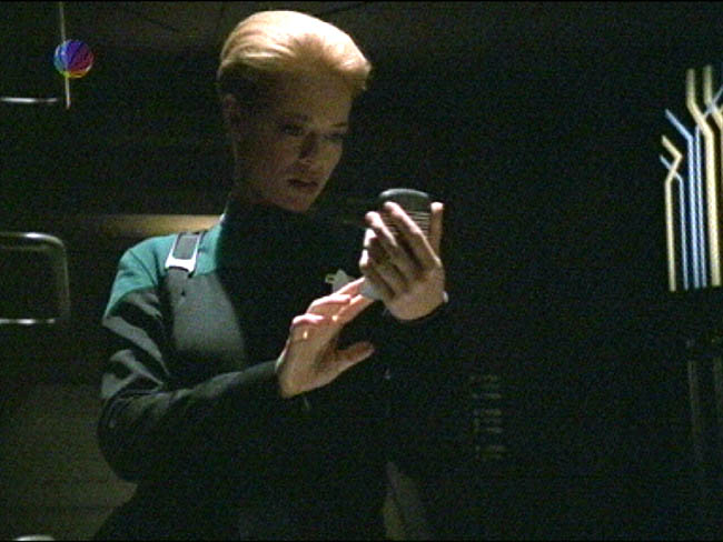 Star Trek Bilder - Voyager - Zeitschiff "Relativity"