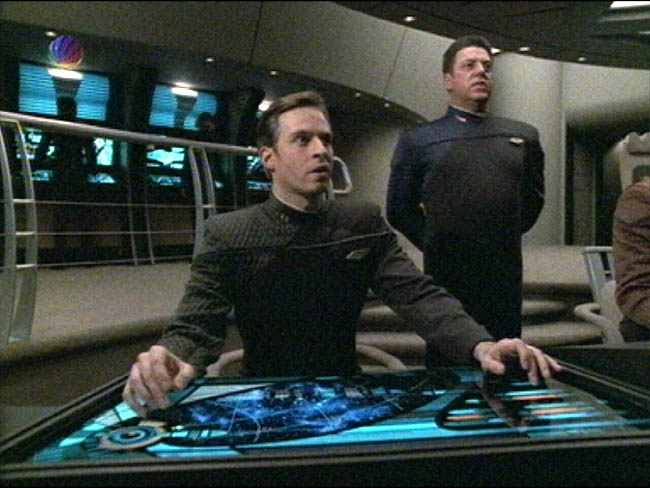 Star Trek Bilder - Voyager - Zeitschiff "Relativity"