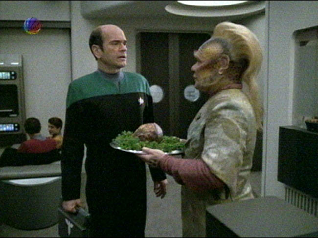 Star Trek Bilder - Voyager - Zeitschiff "Relativity"