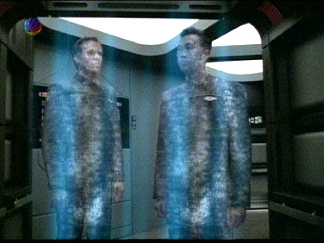 Star Trek Bilder - Voyager - Zeitschiff "Relativity"