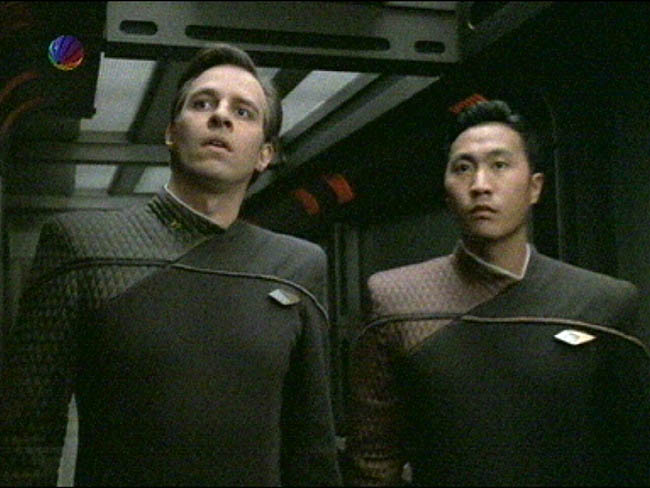 Star Trek Bilder - Voyager - Zeitschiff "Relativity"
