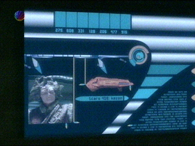 Star Trek Bilder - Voyager - Zeitschiff "Relativity"