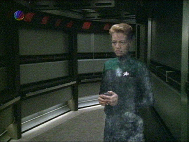 Star Trek Bilder - Voyager - Zeitschiff "Relativity"