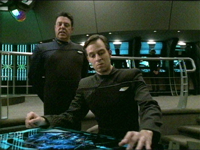 Star Trek Bilder - Voyager - Zeitschiff "Relativity"