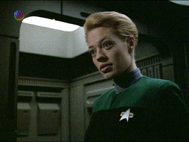 Star Trek Bilder - Voyager - Zeitschiff "Relativity"