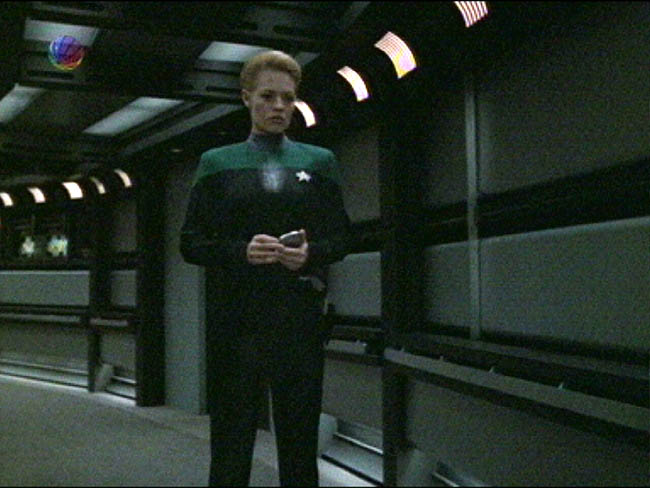 Star Trek Bilder - Voyager - Zeitschiff "Relativity"