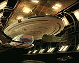 Star Trek Wallpaper - Voyager - Zeitschiff "Relativity"