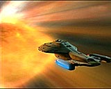 Star Trek Wallpaper - Voyager - Ein kleiner Schritt